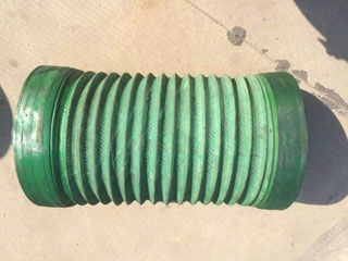 绿色橡胶风管